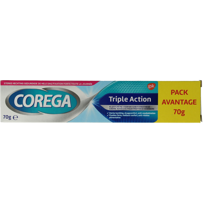 Corega Triple action kleefcreme - Afbeelding 3