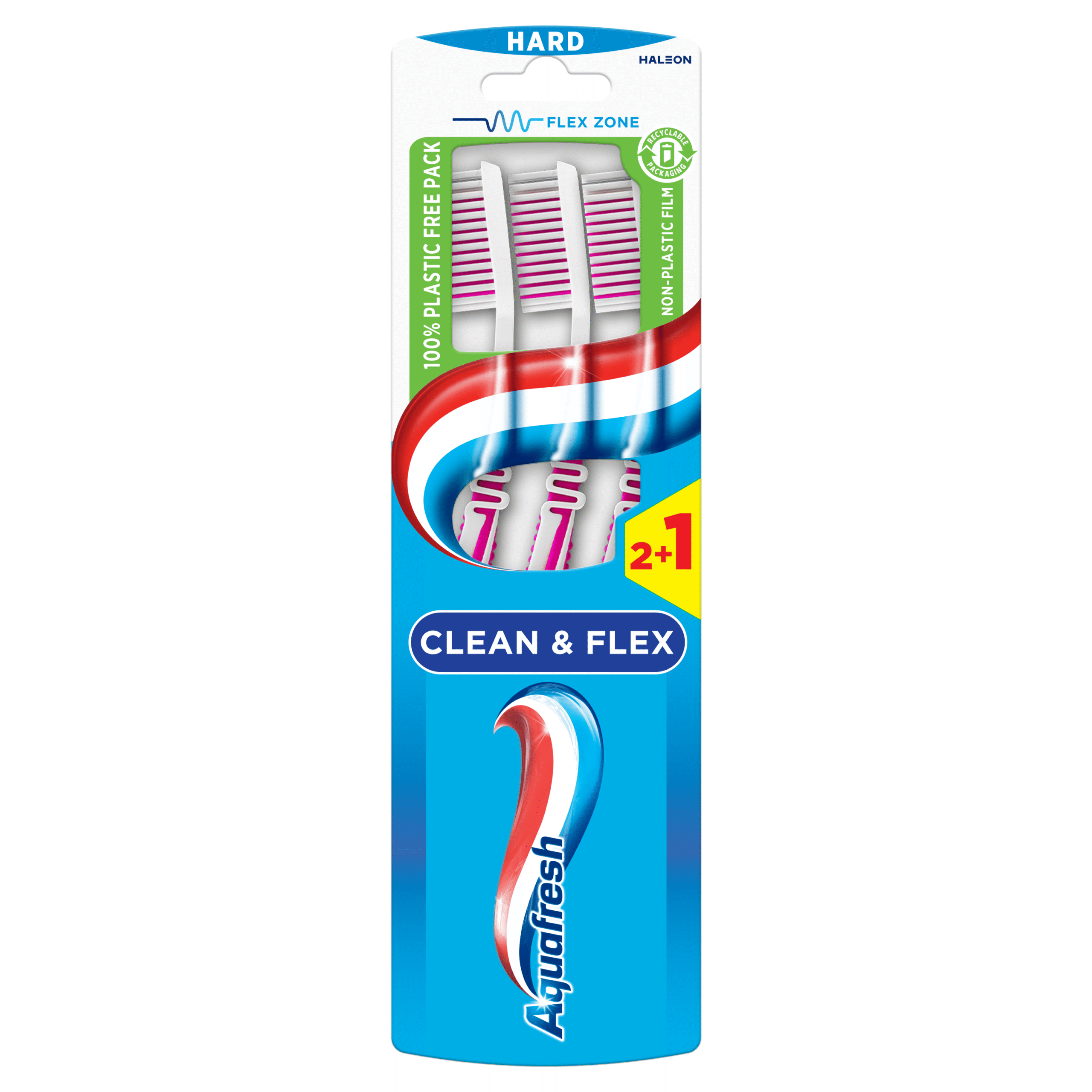 Aquafresh Tandenborstel clean & flex hard