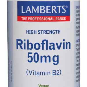 Lamberts Riboflavine 50mg (Vitamine B2)