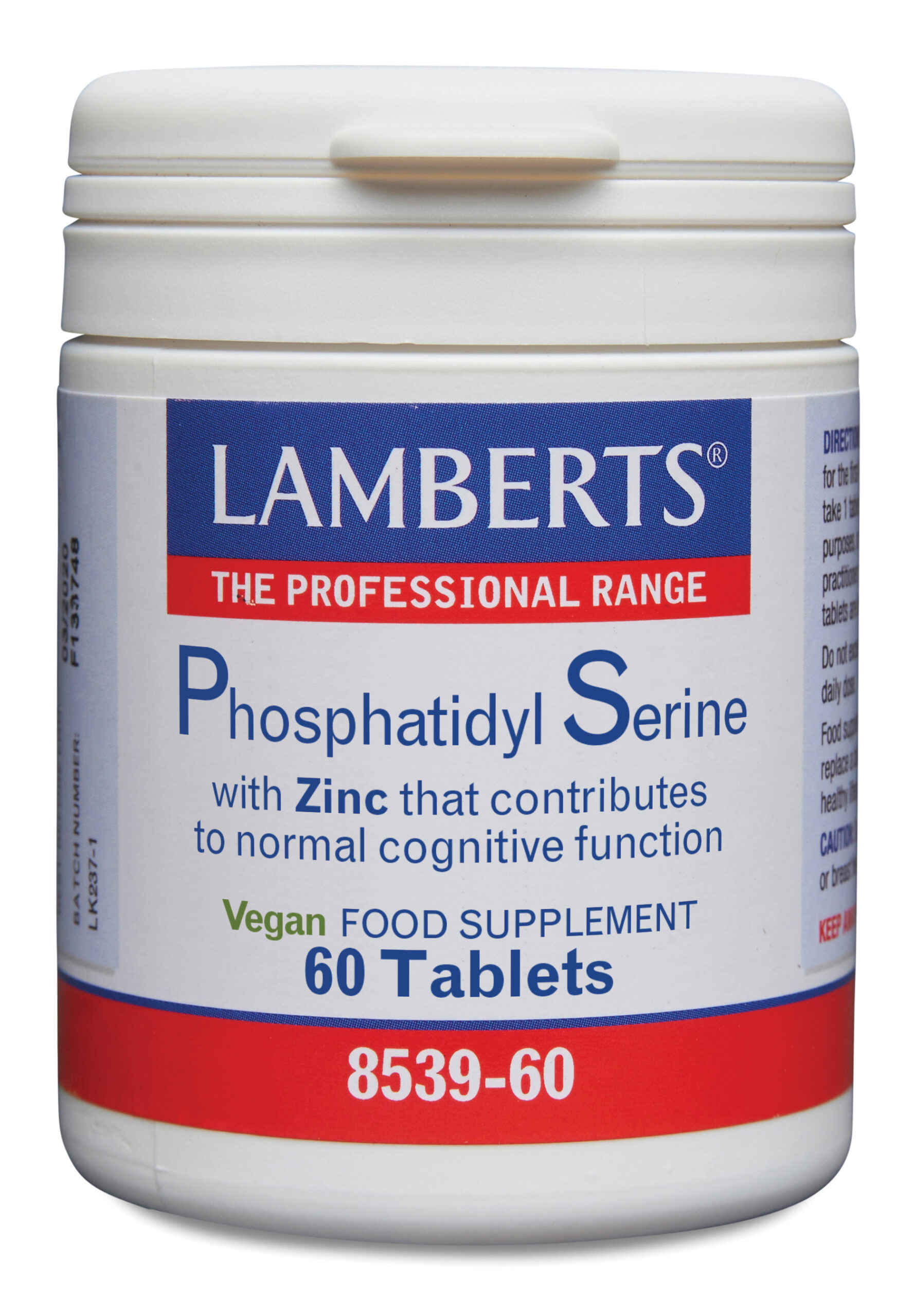 Lamberts Phosphatidyl serine 100mg