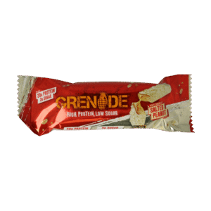 Grenade High protein bar white chocolate salted peanut