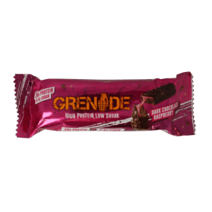 Grenade High protein bar dark chocolate raspberry