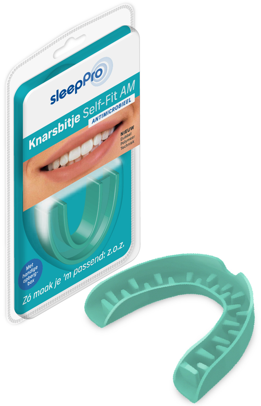 SleepPro Knarsbitje self-fit AM (anti-microbieel)