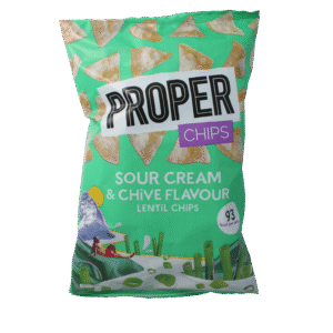 Proper Chips Chips sour cream & chive flavour