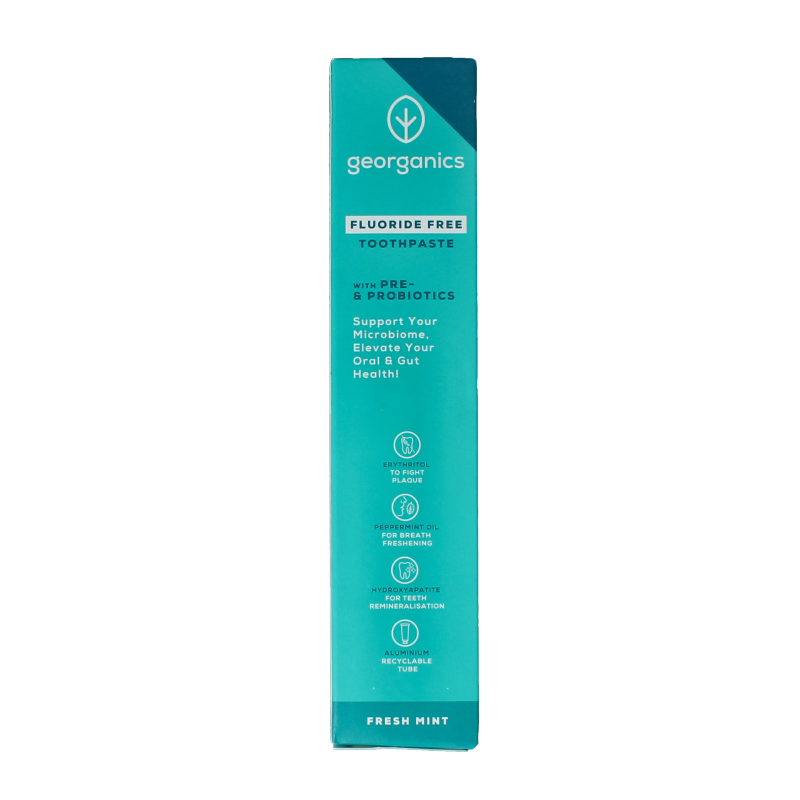 Georganics Toothpaste pre-and probiotic fresh mint - Afbeelding 3