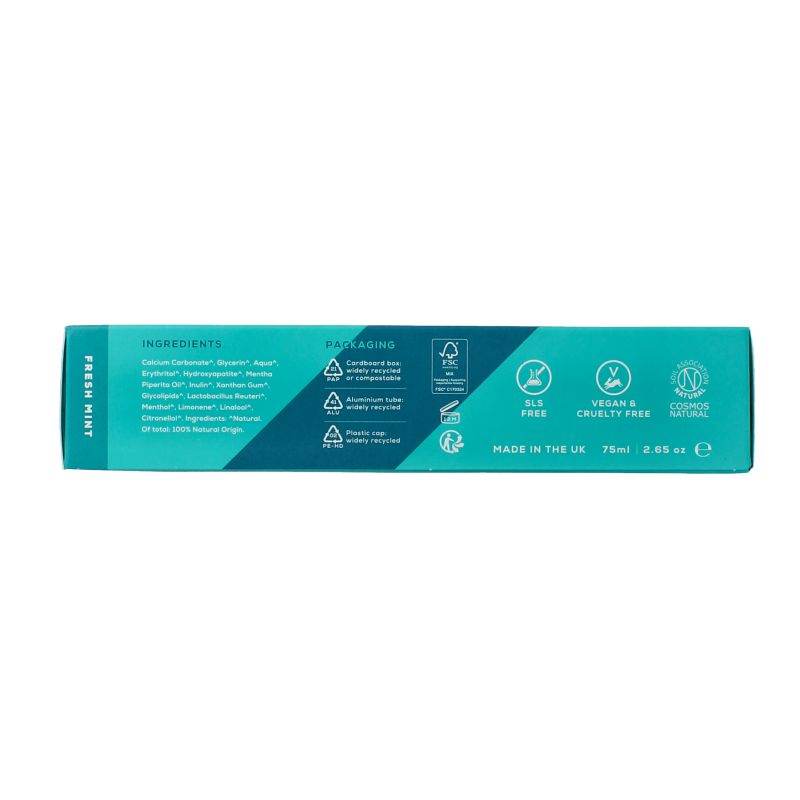 Georganics Toothpaste pre-and probiotic fresh mint - Afbeelding 4