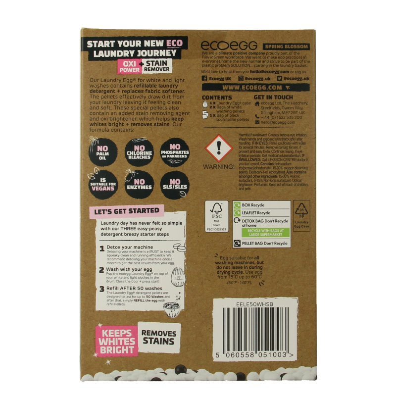 Eco Egg Laundry egg spring blossom - Afbeelding 4