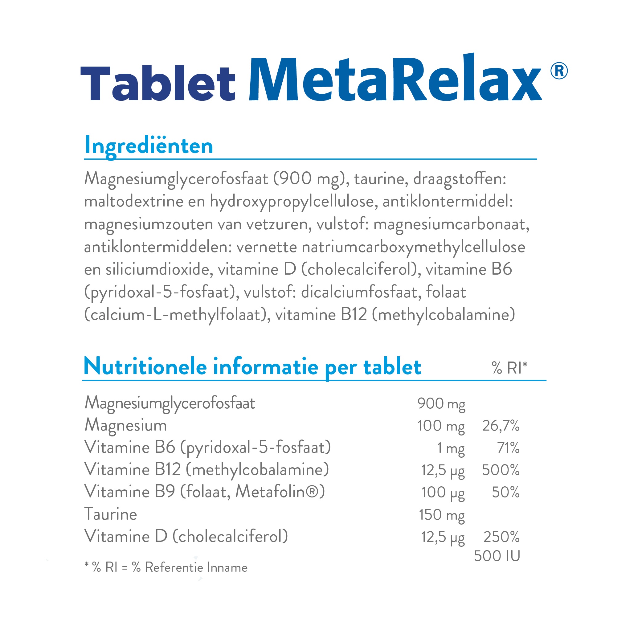 Metagenics Metarelax - Afbeelding 6