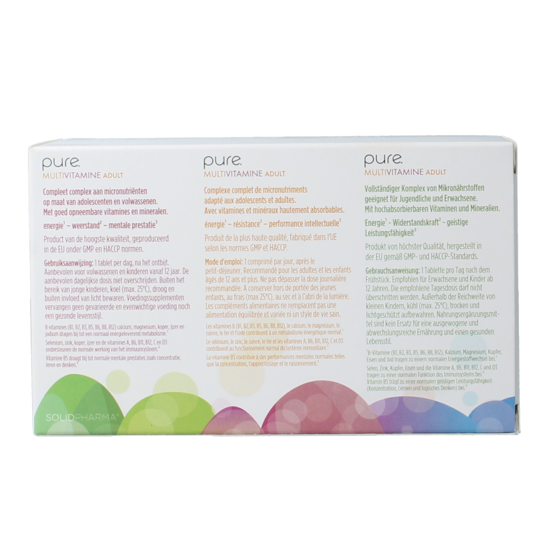 Pure Multivitamine volwassenen - Afbeelding 3