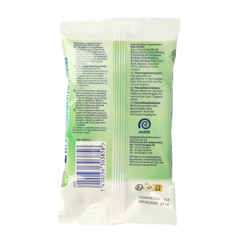 Dettol Wipes 2-in-1 - Afbeelding 2