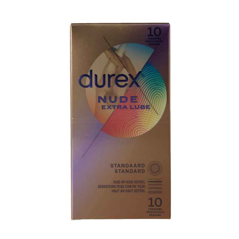 Durex Nude extra lube condooms
