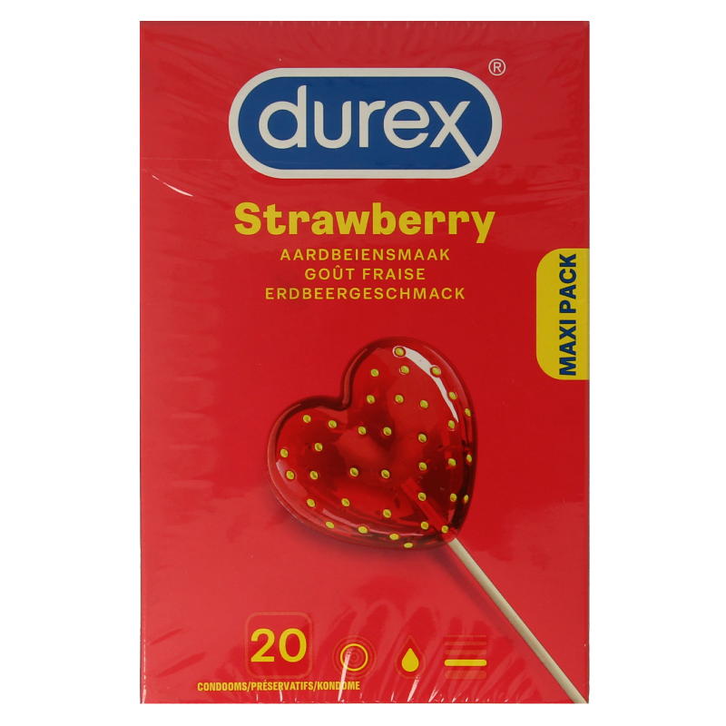 Durex Condooms sexy strawberry