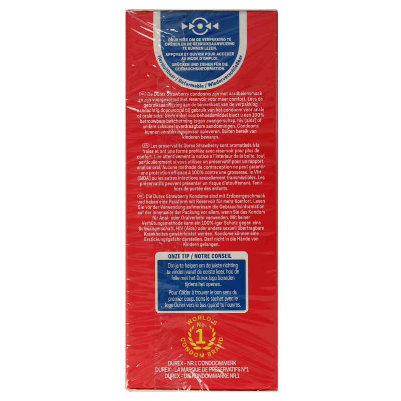 Durex Condooms sexy strawberry - Afbeelding 4