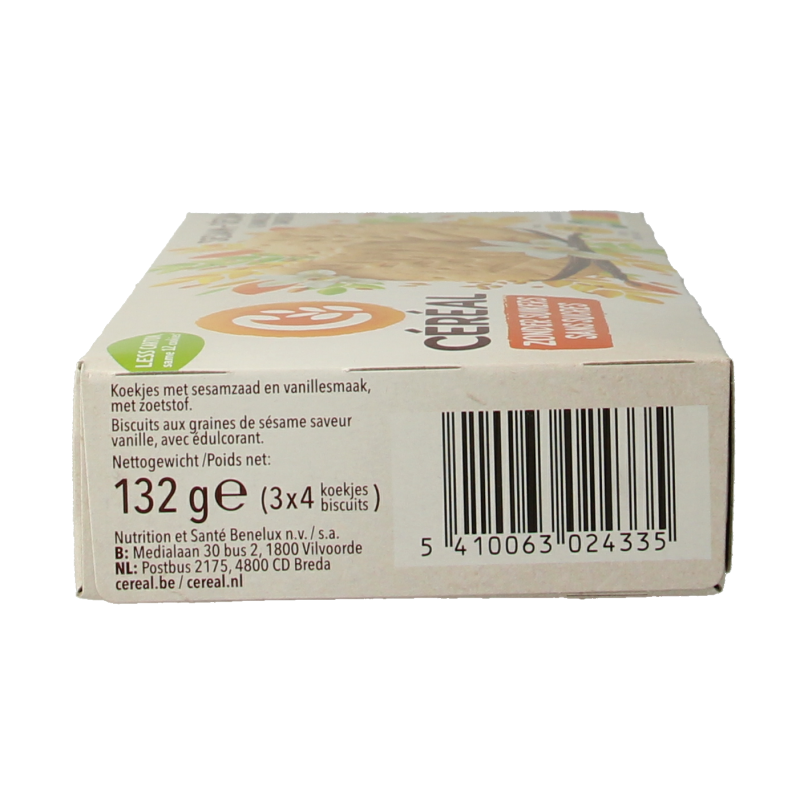 Cereal Sesam vanille koek - Afbeelding 6