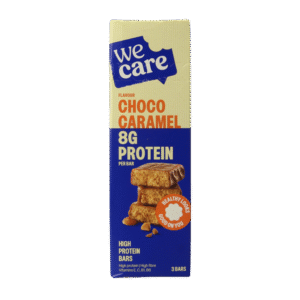 WeCare High protein bars choco caramel