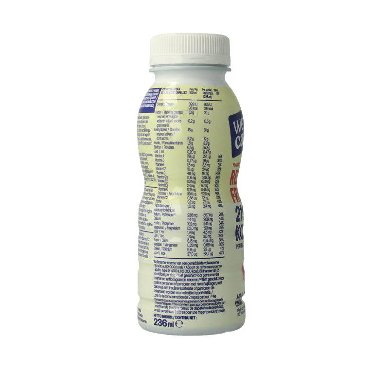 WeCare Meal replacement drink red fruits - Afbeelding 2
