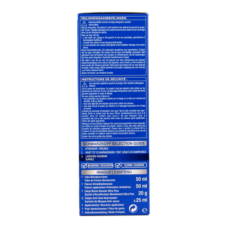 Schwarzkopf Blonde haarverf platinum blond L101 - Afbeelding 4