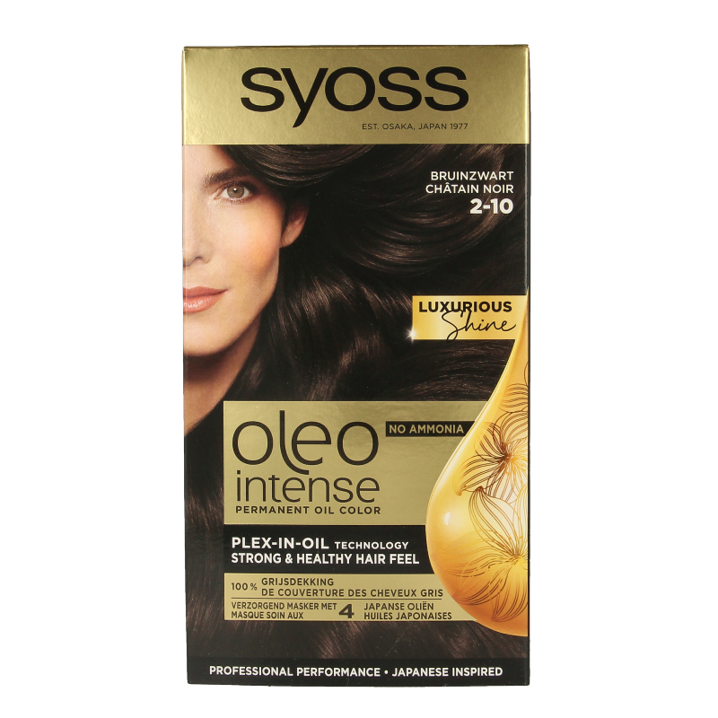 Syoss Color Oleo Intense 2-10 bruinzwart haarverf