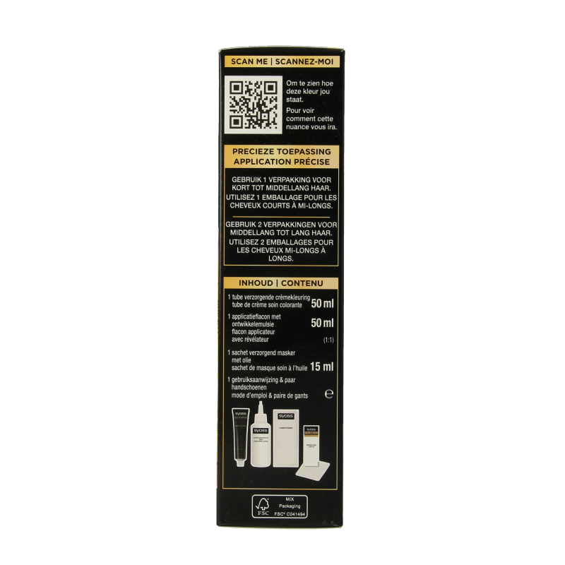 Syoss Color Oleo Intense 4-18 mokkabruin haarverf - Afbeelding 5