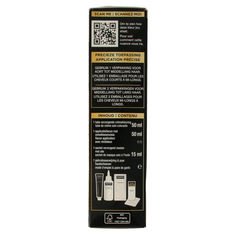 Syoss Color Oleo Intense 5-86 lichtbruin haarverf - Afbeelding 4