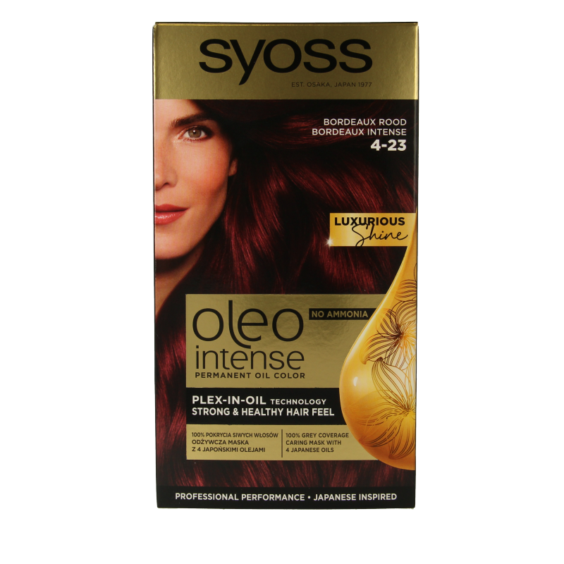 Syoss Color Oleo Intense 4-23 bordeaux rood haarverf