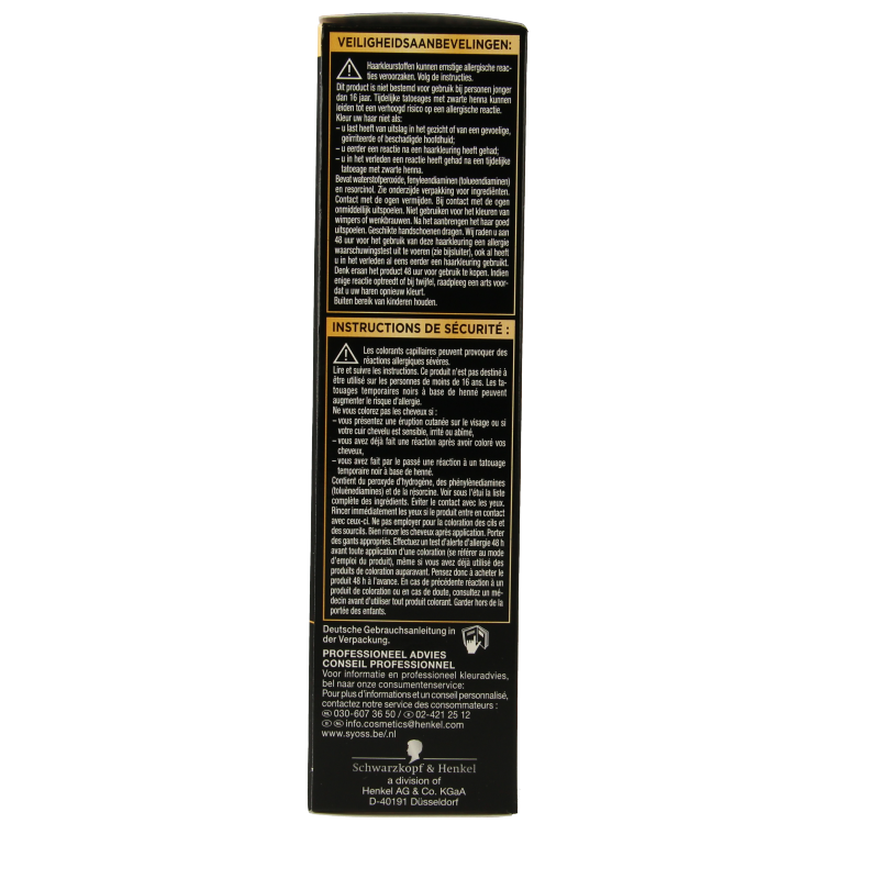 Syoss Color Oleo Intense 4-23 bordeaux rood haarverf - Afbeelding 5