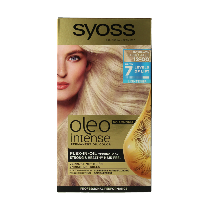 Syoss Color Oleo Intense 12-00 zilverblond haarverf
