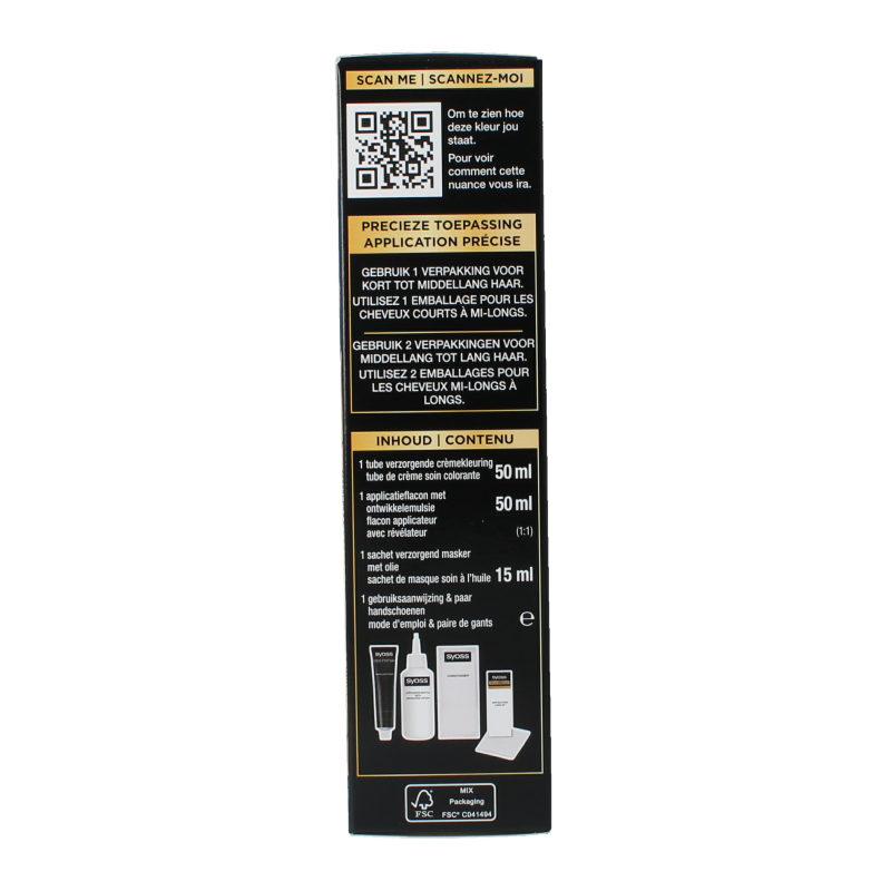 Syoss Color Oleo Intense 4-50 ijzig bruin haarverf - Afbeelding 5