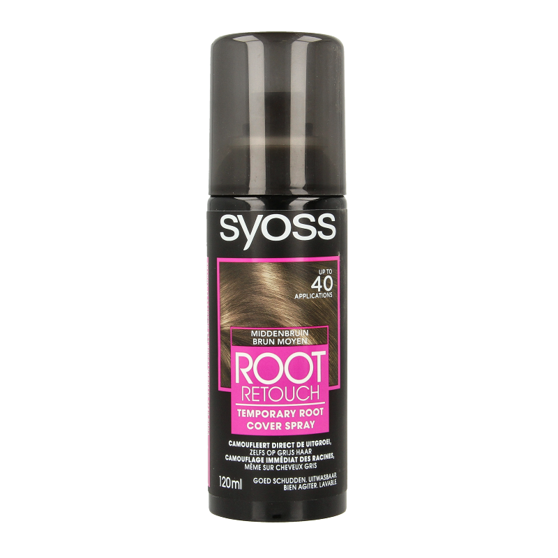 Syoss Uitgroeispray middenbruin
