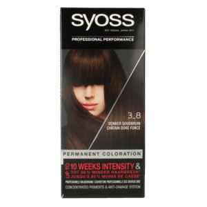 Syoss Color baseline 3-8 donker goudbruin haarverf