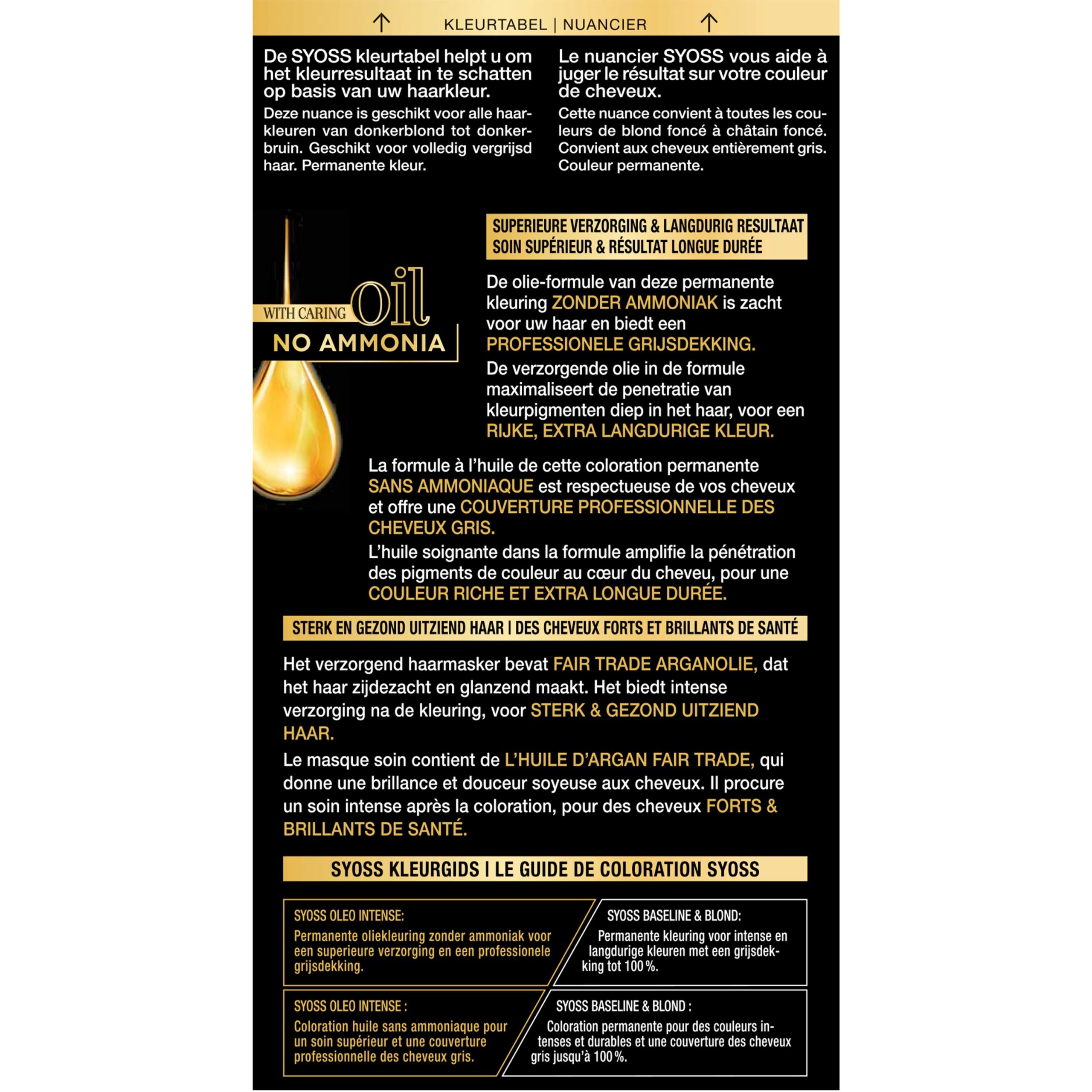 Syoss Color Oleo Intense 4-15 kastanjebruin haarverf - Afbeelding 2