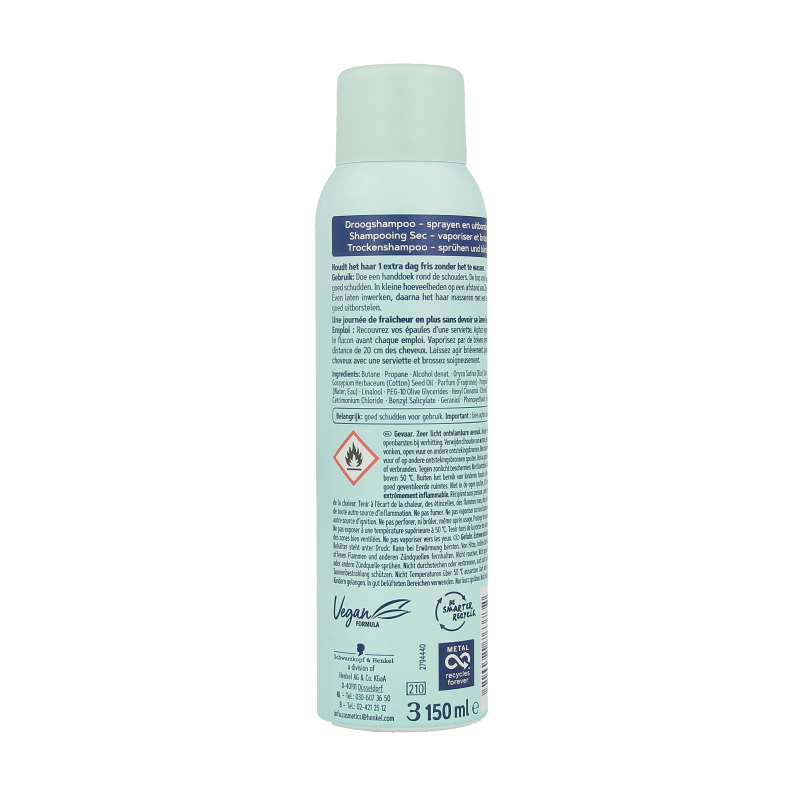 Schwarzkopf Droogshampoo cotton fresh - Afbeelding 3