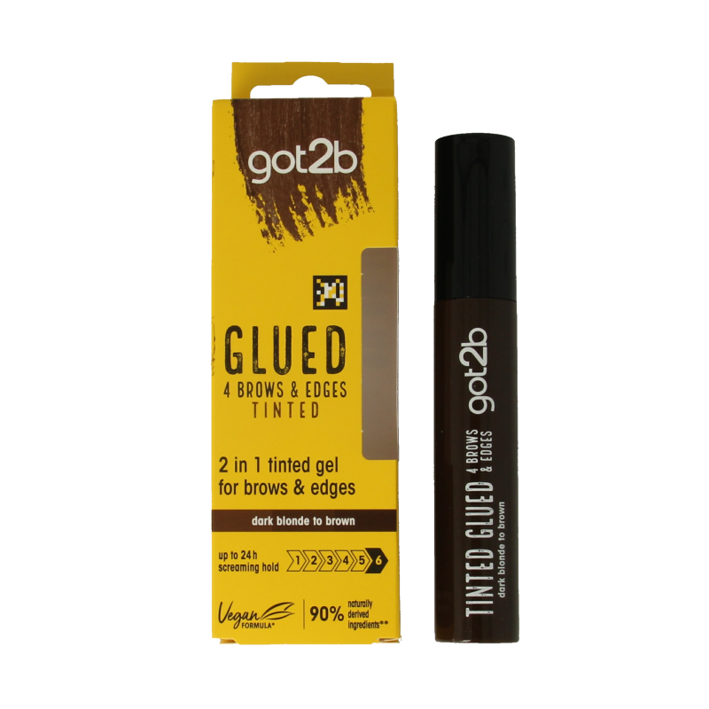 Got2b Glued 4 brows dark brown - Afbeelding 2