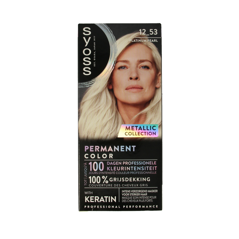 Syoss Metallics 12-53 platinum pearl