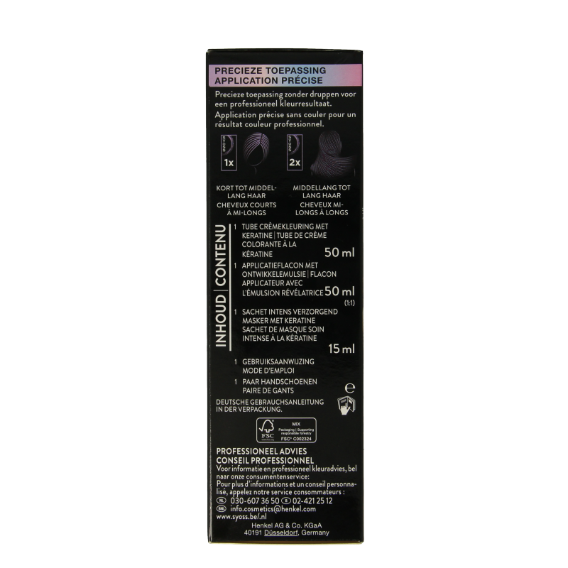 Syoss Metallics 12-53 platinum pearl - Afbeelding 2