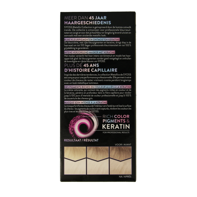 Syoss Metallics 12-53 platinum pearl - Afbeelding 4