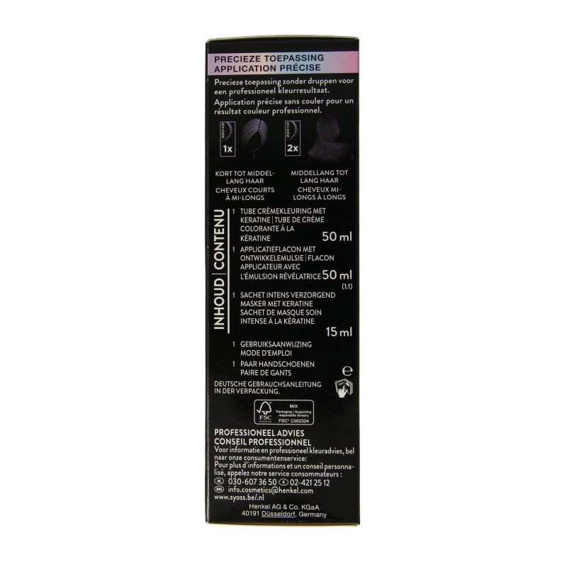 Syoss Metallics 3-89 bronze coffee - Afbeelding 2