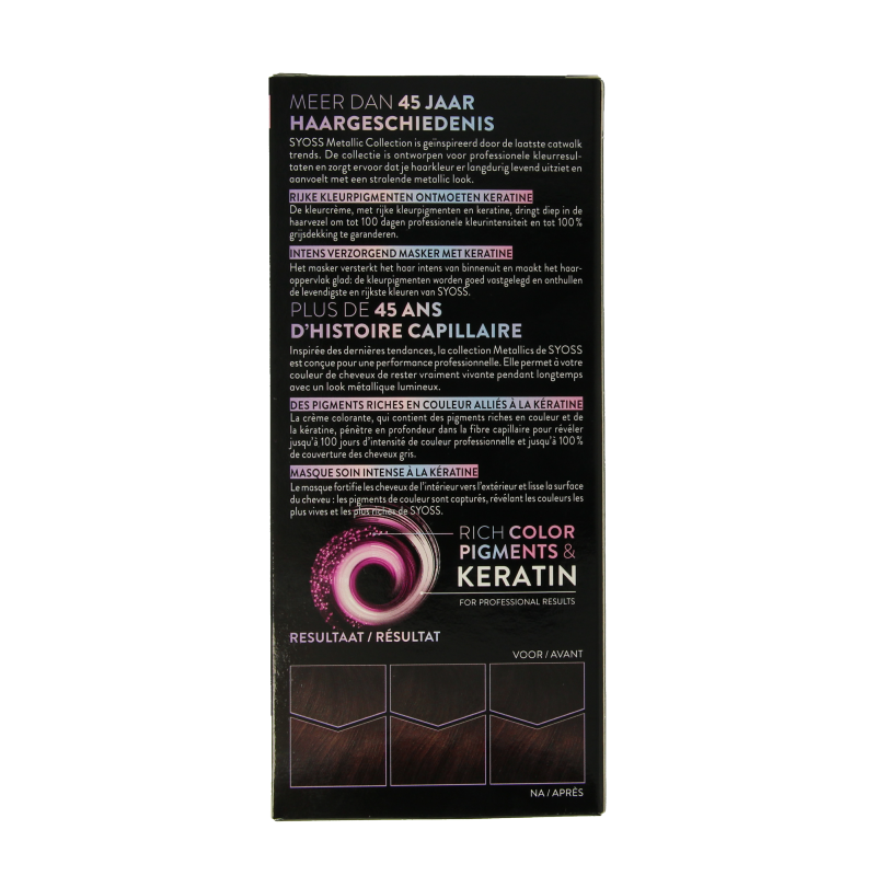 Syoss Metallics 3-89 bronze coffee - Afbeelding 4