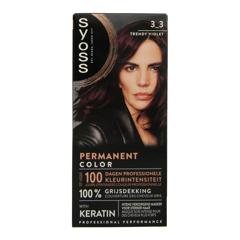 Syoss Colors baseline 3-3 dark violet