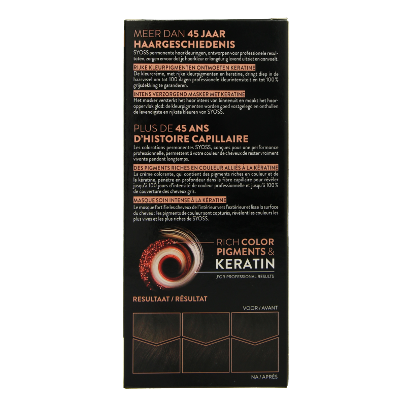 Syoss Color baseline 2-1 zwart bruin - Afbeelding 4
