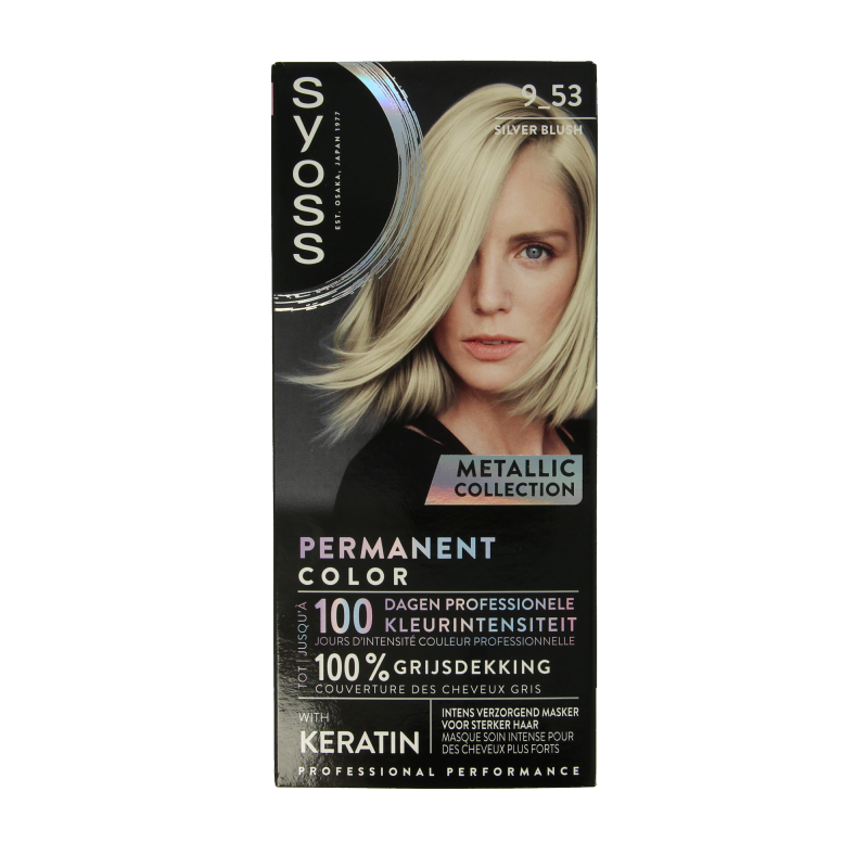 Syoss Metallics 9-53 silver blush