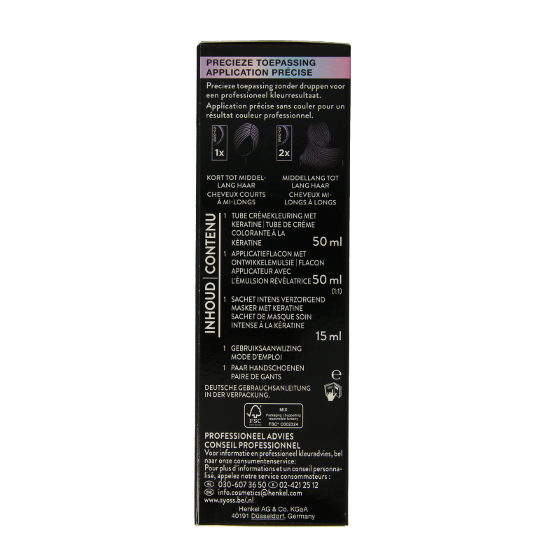 Syoss Metallics 9-53 silver blush - Afbeelding 2