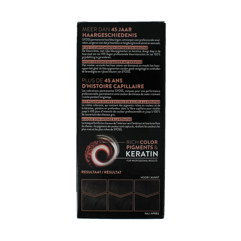 Syoss Color baseline 1-1 black - Afbeelding 3