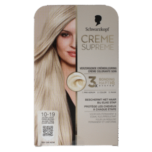 Schwarzkopf Creme supreme 10-19 licht blond