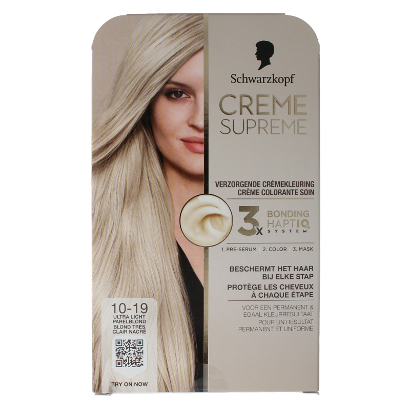 Schwarzkopf Creme supreme 10-19 licht blond