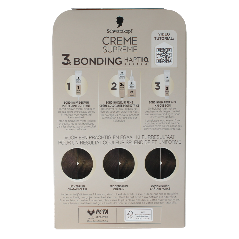 Schwarzkopf Creme supreme 5-0 bruin - Afbeelding 4