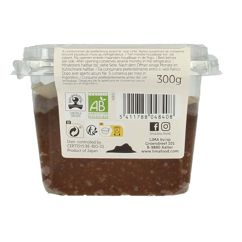 Lima Brown rice miso ongepasteuriseerd bio - Afbeelding 3