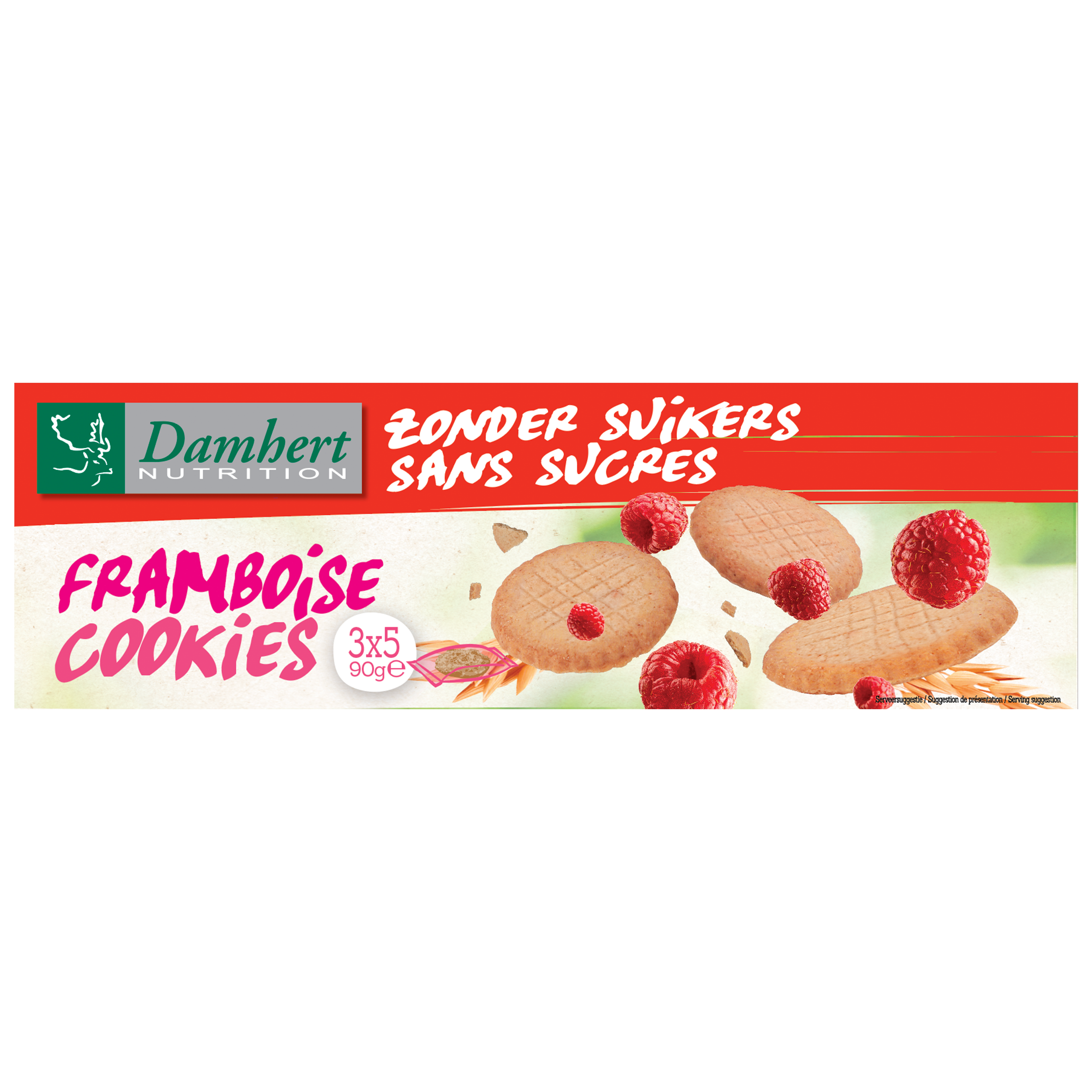 Damhert Framboise cookies