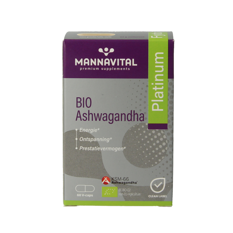 Mannavital Ashwagandha platinum bio