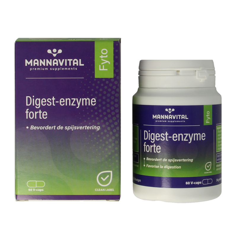 Mannavital Digest enzyme forte - Afbeelding 2